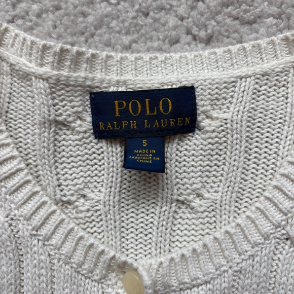Ralph Lauren Polo size 5 cardigan - Picture 2 of 3